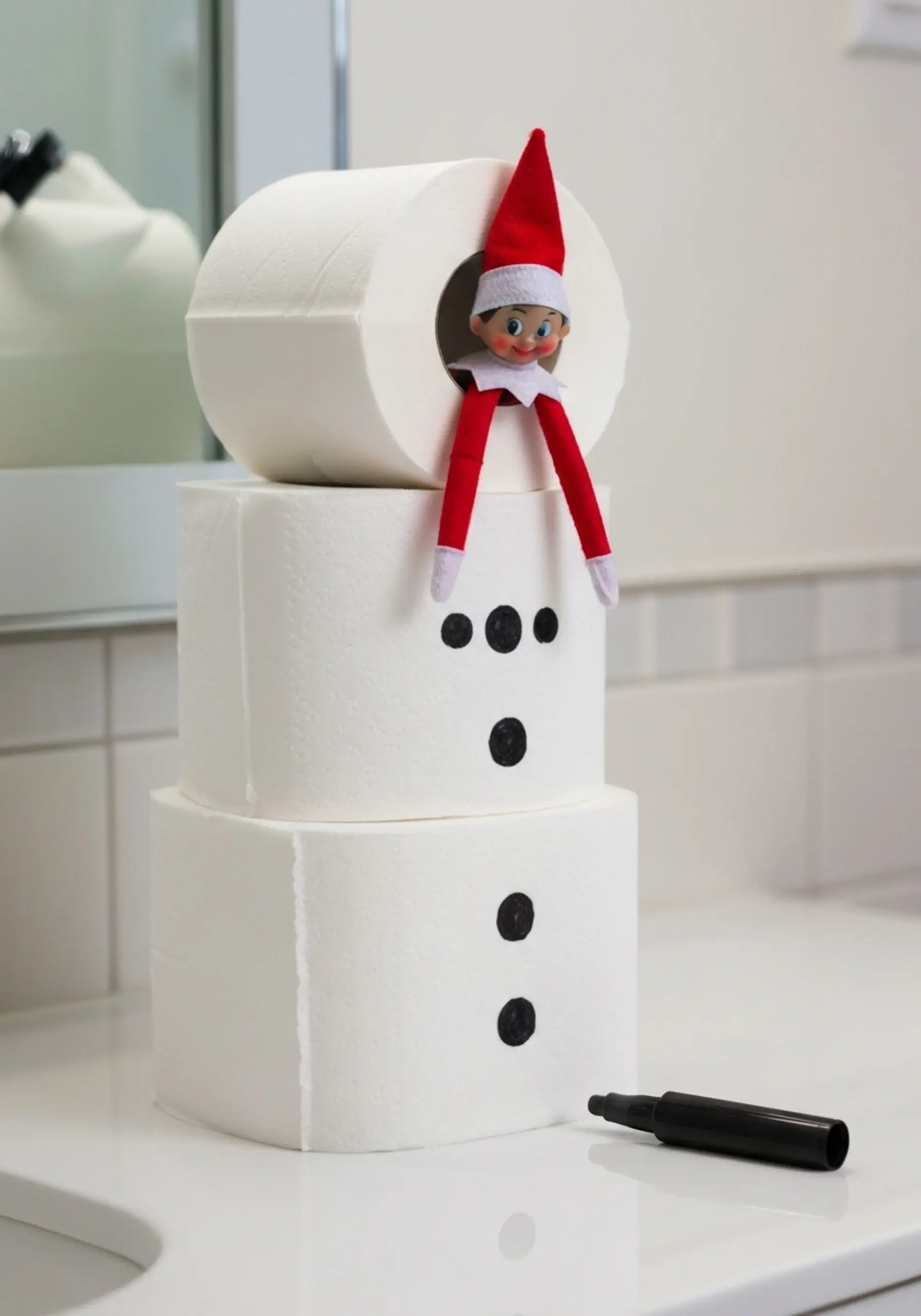 Elf on the Shelf Ideas: 30 Funny Pranks & Scenes -