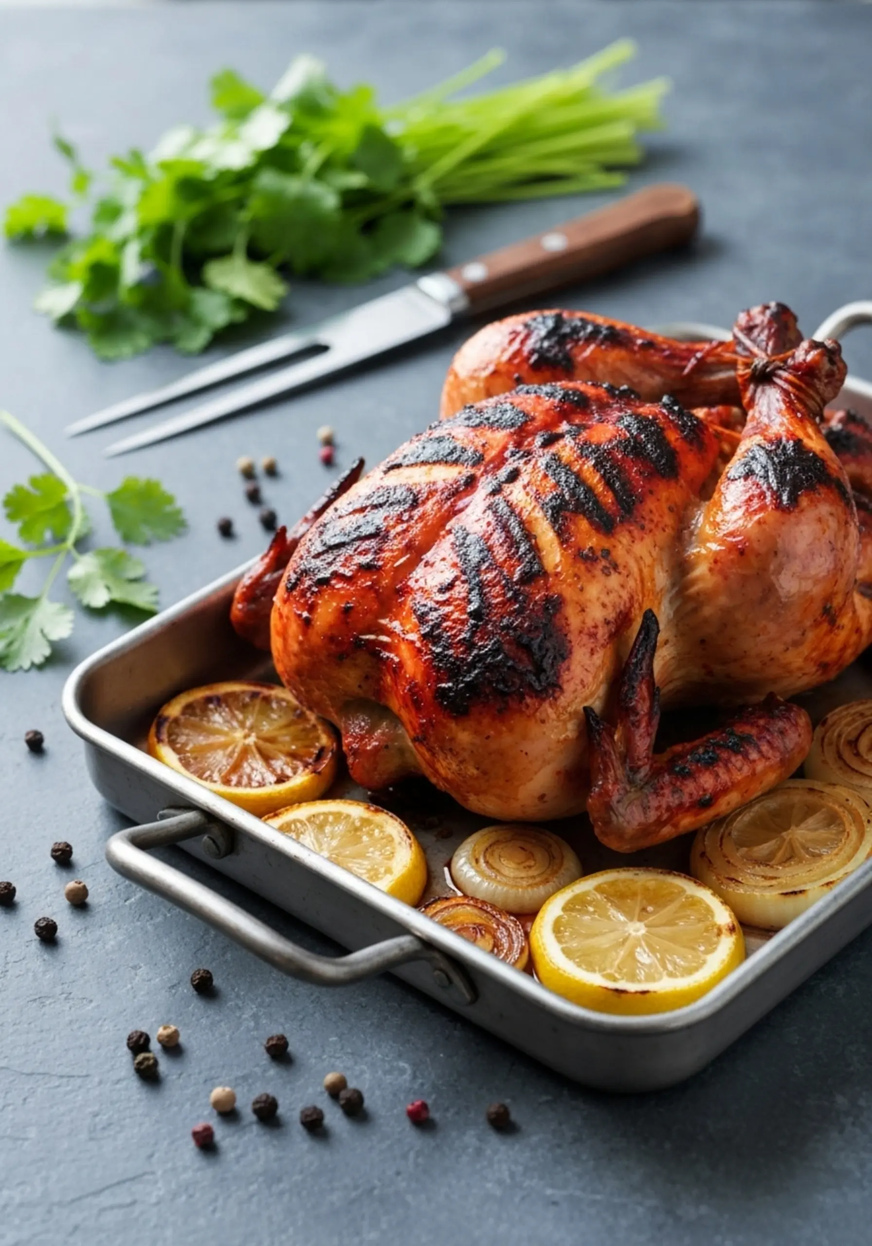 3 h3 whole chicken roasted tandoori