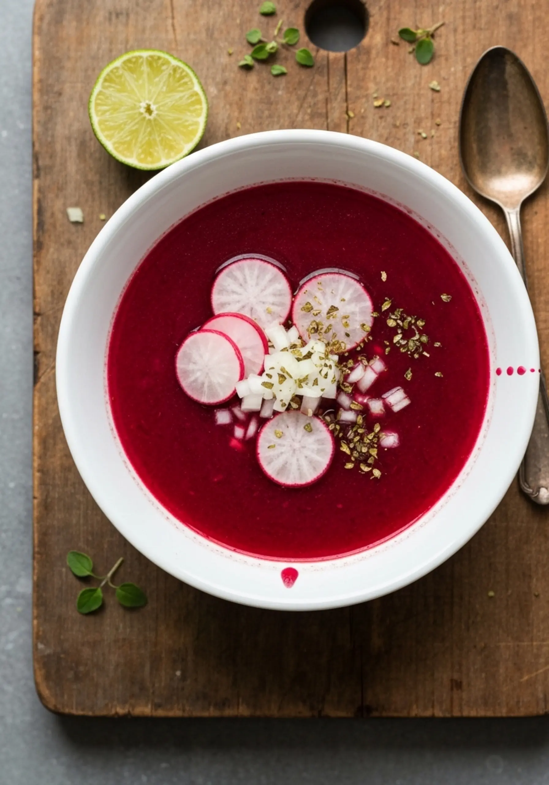 Pork 4 stew h3 rojo de puerco pozole hominy red