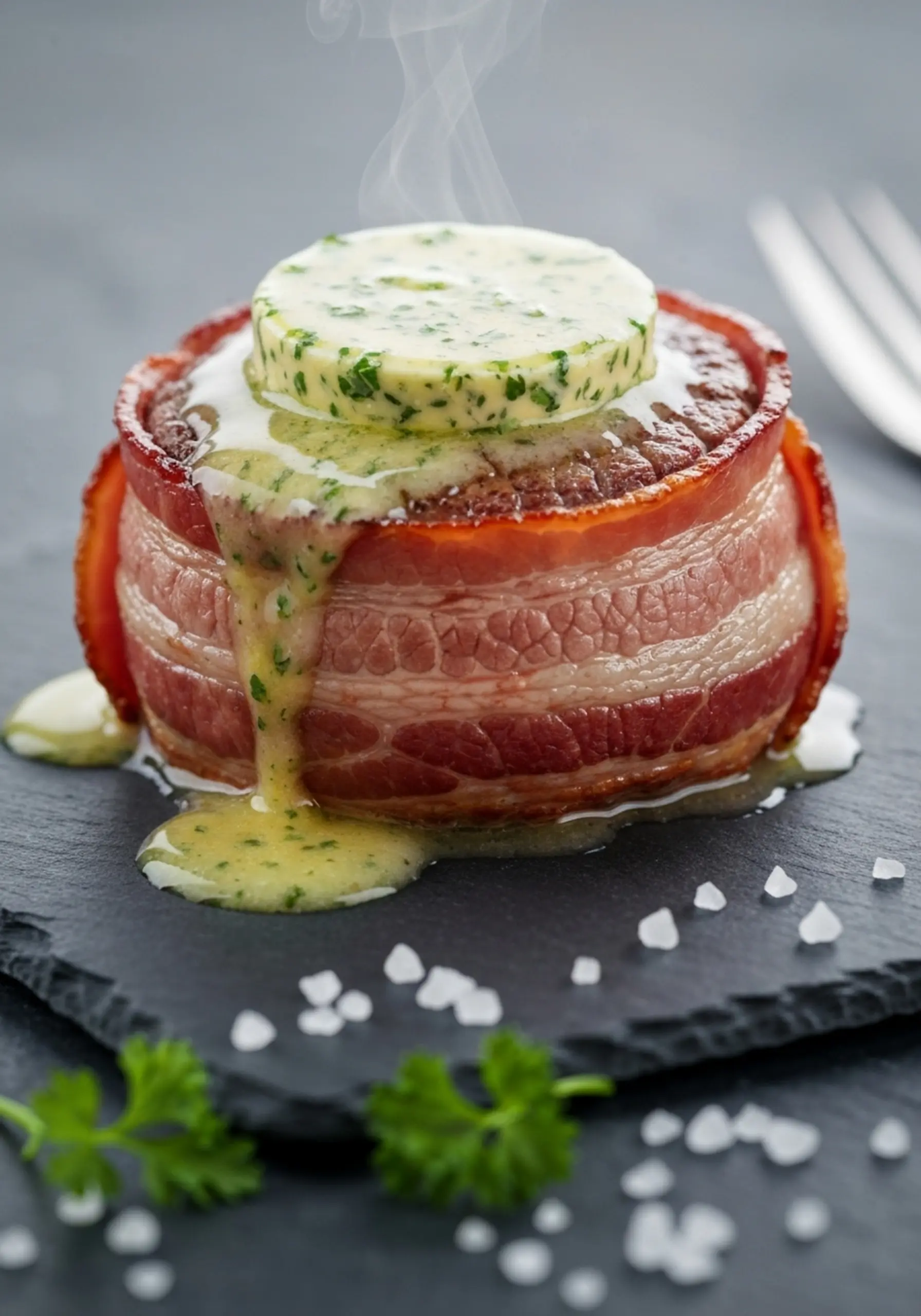 5 filet h3 medallions wrapped bacon mignon