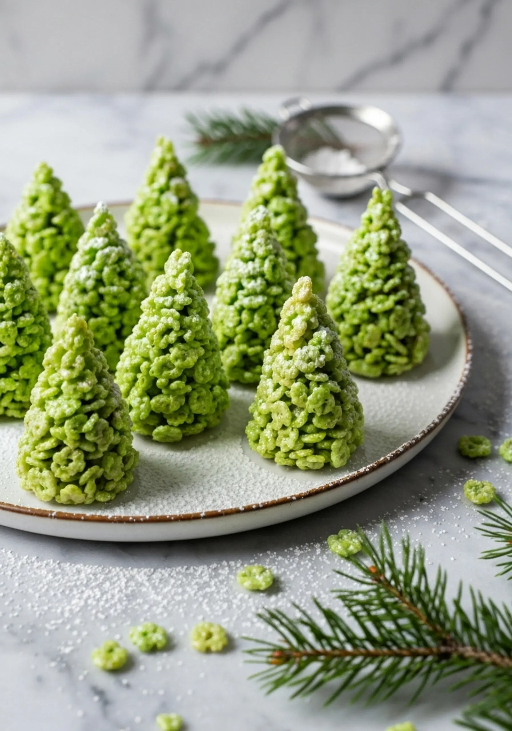 Treats 5 h3 tree krispie rice christmas