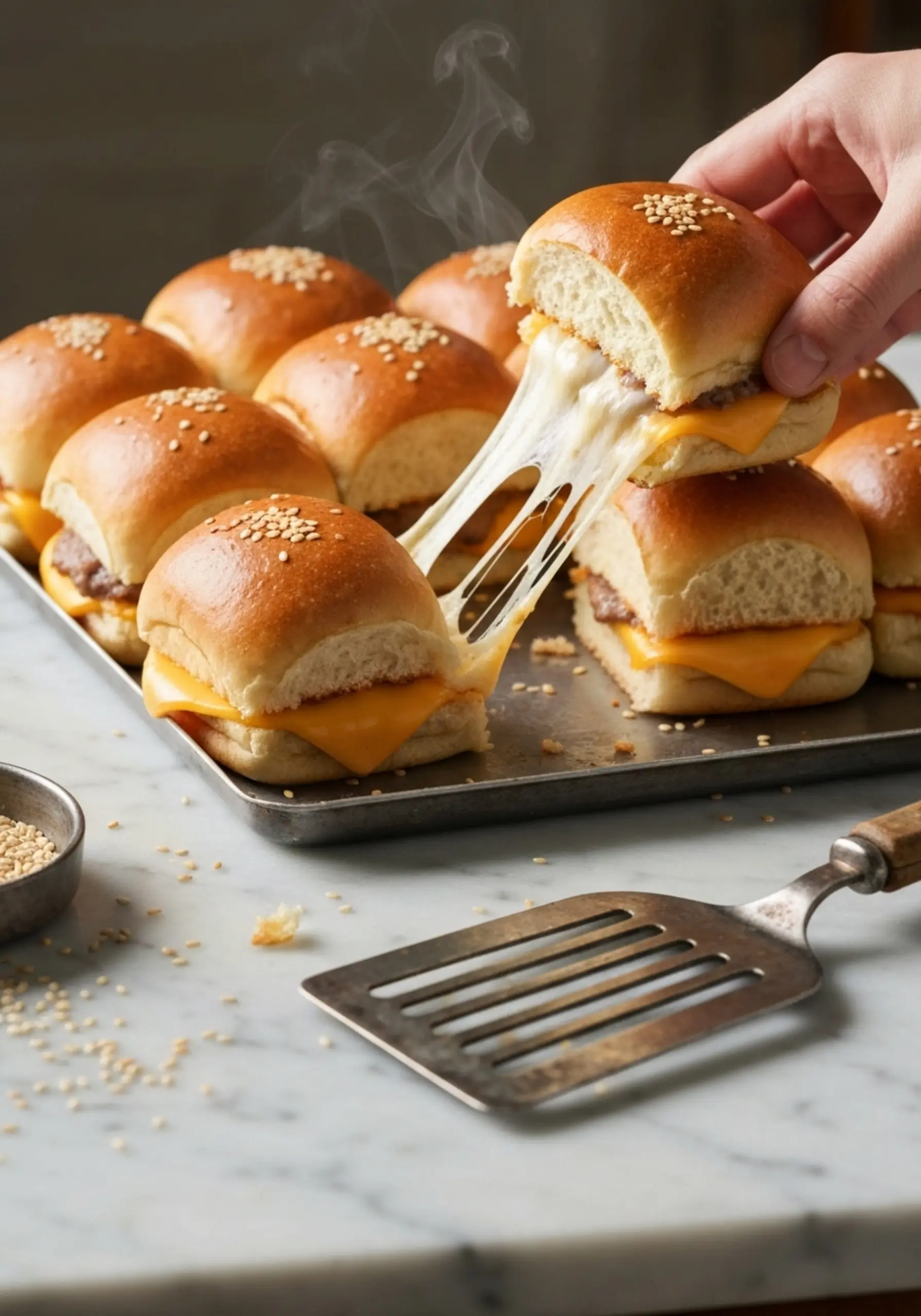 Slider ham cheese h3 station 9 038 meatball