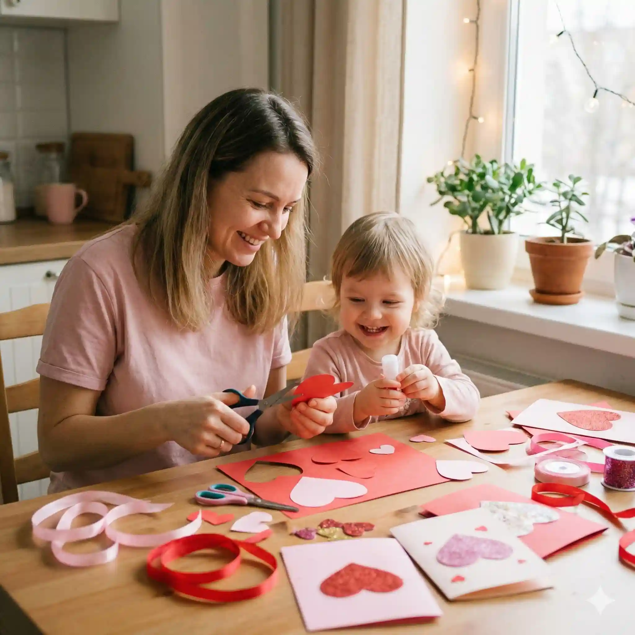 DIY Valentine's Day Crafts for Kids and Adults