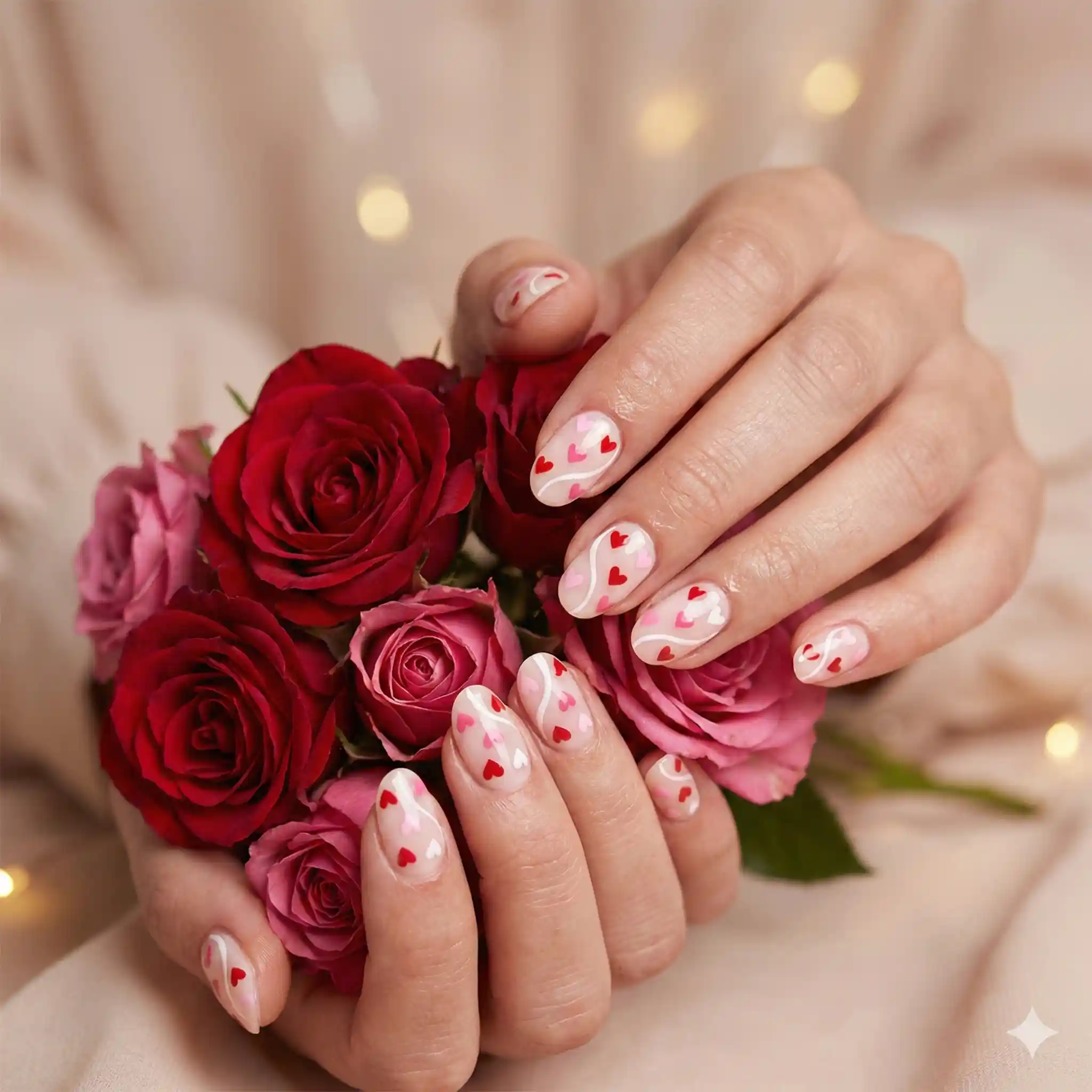 Trendy Valentine's Day Nail Designs