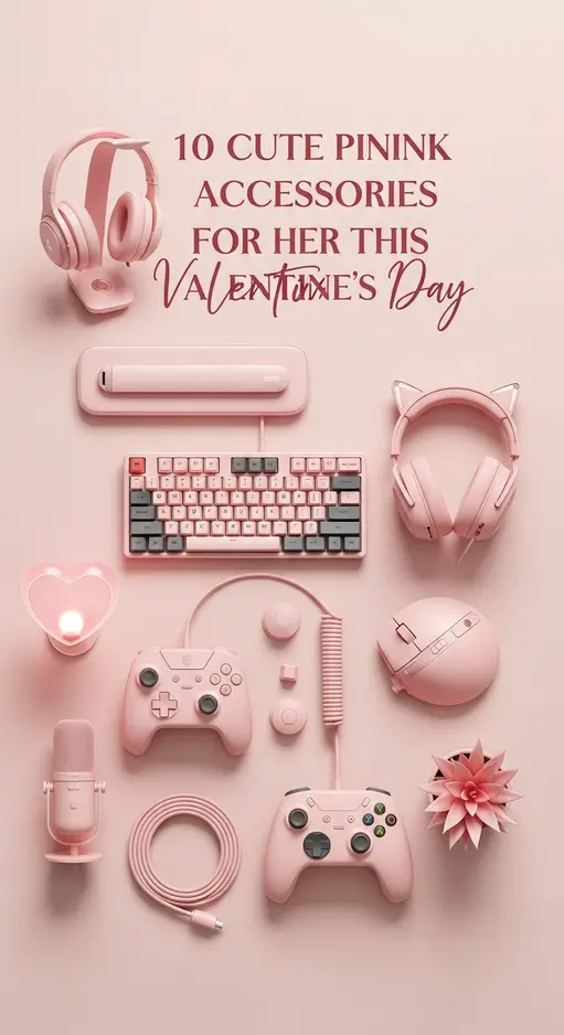 10 Cute Pink Gaming Accessories for Her This Valentine’s Day