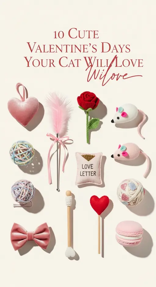 10 Cute Valentine’s Day Toys Your Cat Will Love