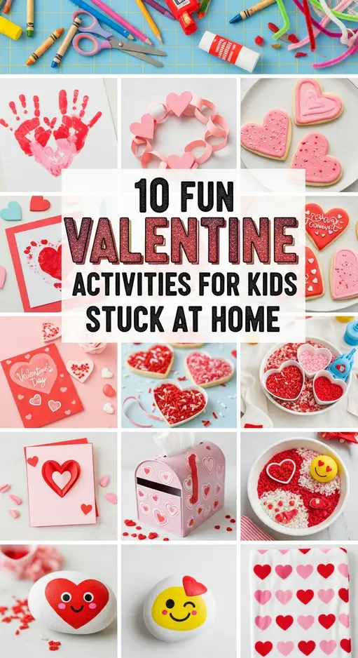10 Fun Valentine Activities for Kids Stuck at Home
