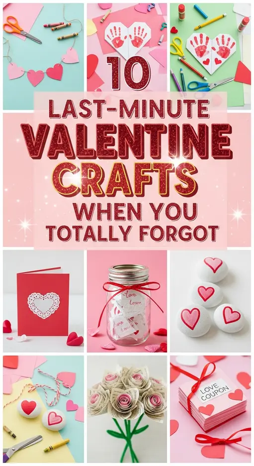 10 Last-Minute Valentine Crafts When You Totally Forgot