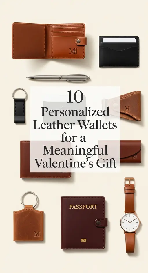 10 Personalized Leather Wallets for a Meaningful Valentine’s Gift