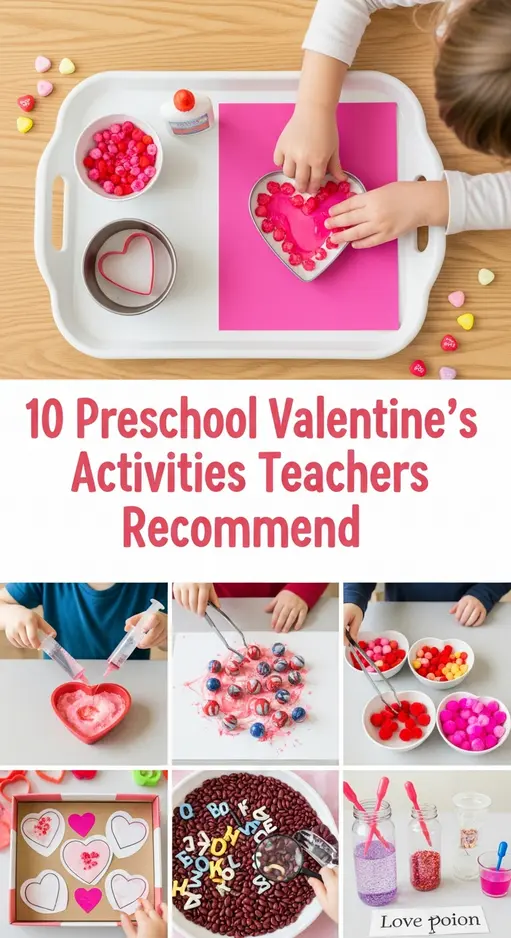 10 Preschool Valentine’s Activities Teachers Really Recommend