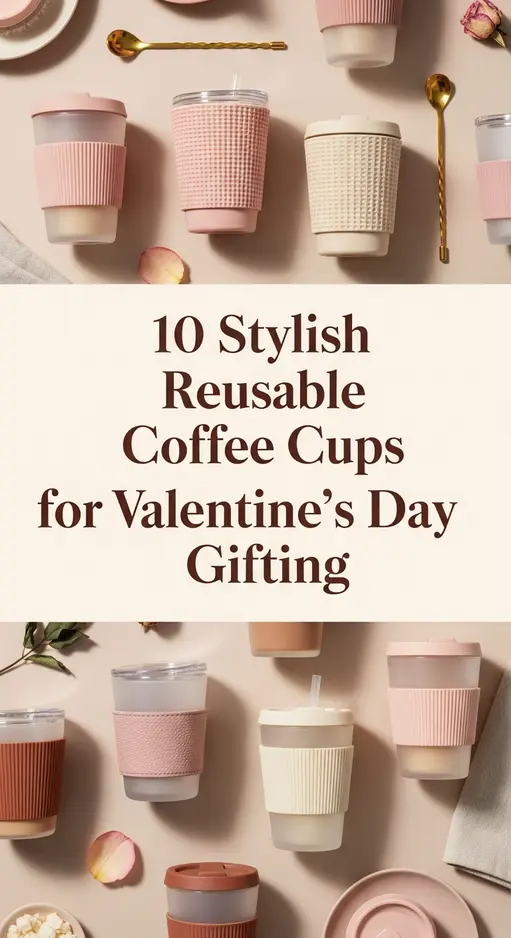 10 Stylish Reusable Coffee Cups for Valentine’s Day Gifting