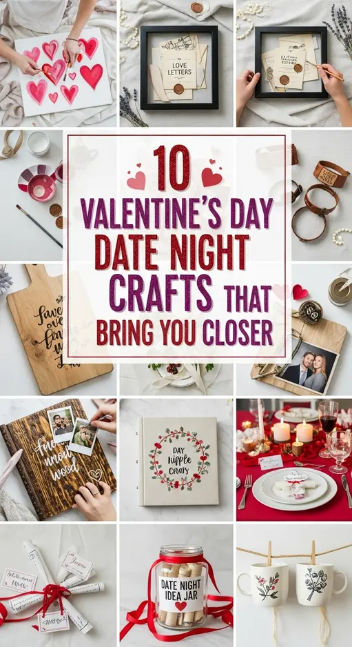 10 Valentine’s Day Date Night Crafts That Bring You Closer
