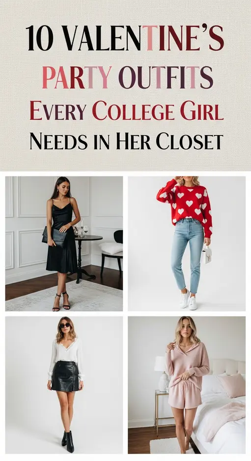 10 Valentine’s Party Outfits Every College Girl Needs in Her Closet