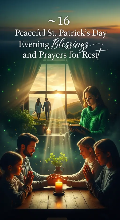 11 Peaceful St. Patrick’s Day Evening Blessings and Prayers for Rest