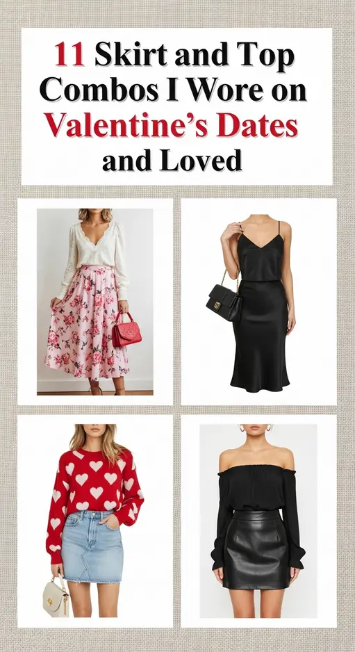 11 Skirt and Top Combos I Wore on Valentine’s Dates and Loved