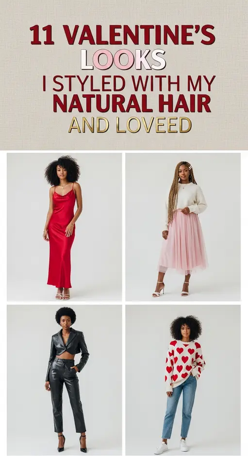 11 Valentine’s Looks I Styled With My Natural Hair and Loved