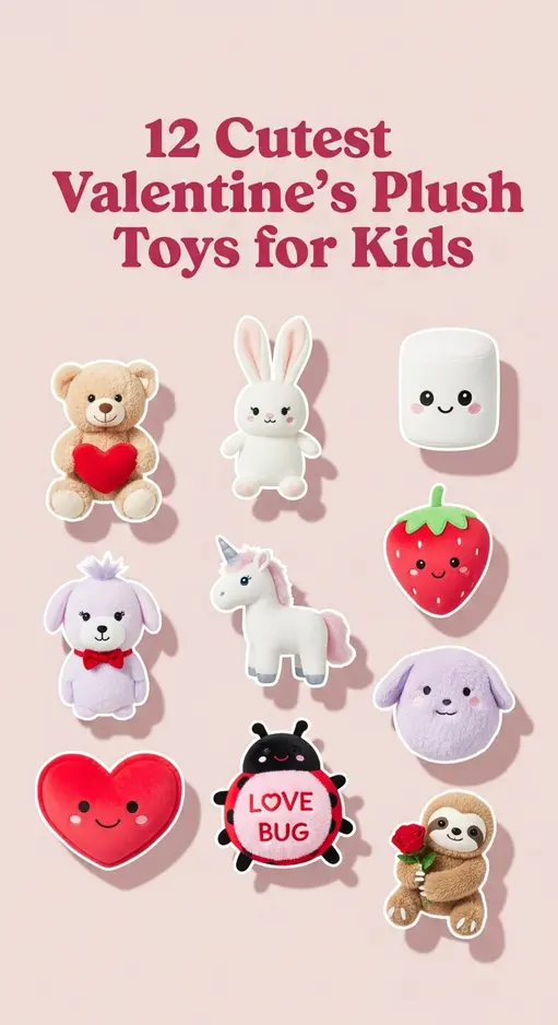 12 Cutest Valentine’s Day Plush Toys for Kids
