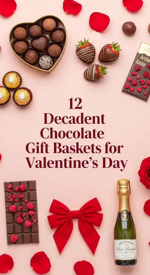12 Decadent Chocolate Gift Baskets for Valentine’s Day