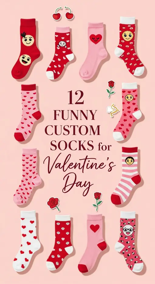 12 Funny Custom Socks for Valentine’s Day