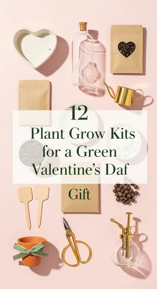 12 Plant Grow Kits for a Green Valentine’s Day Gift