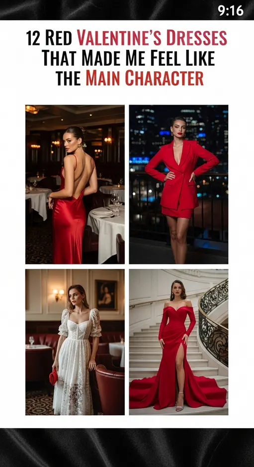 12 Red Valentine’s Dresses That Made Me Feel Like Main Character