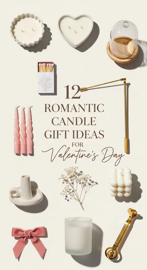 12 Romantic Candle Gift Ideas for Valentine’s Day