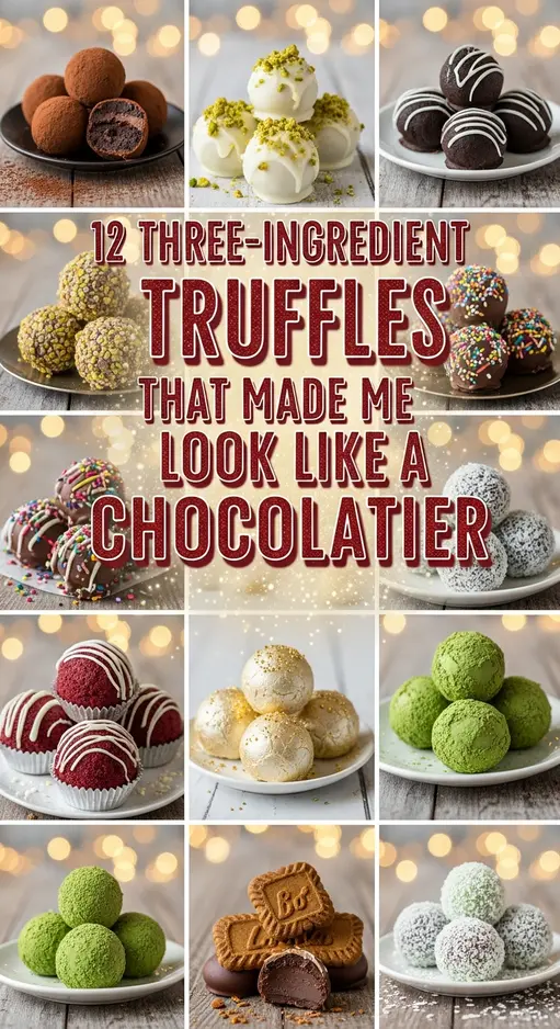 12 Three-Ingredient Truffles That Made Me Look Like a Chocolatier