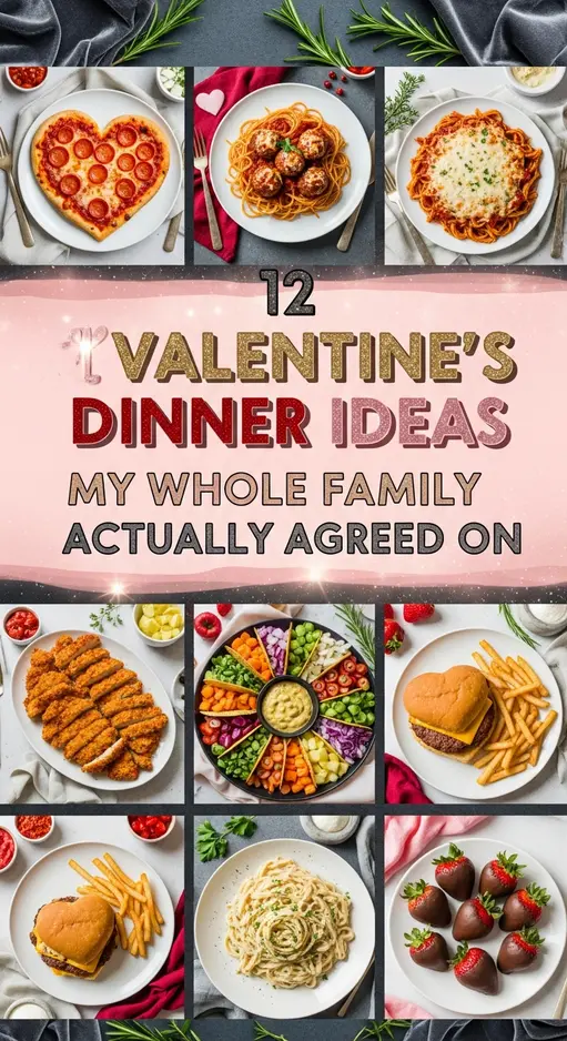 12 Valentine’s Dinner Ideas My Whole Family Actually Agreed On