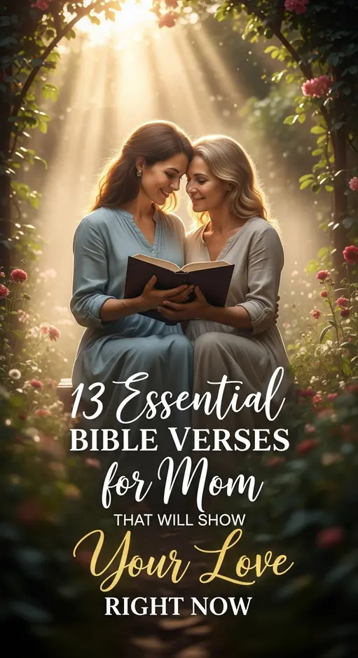 13 Essential Bible Verses for Mom That Will Show Your Love Right Now
