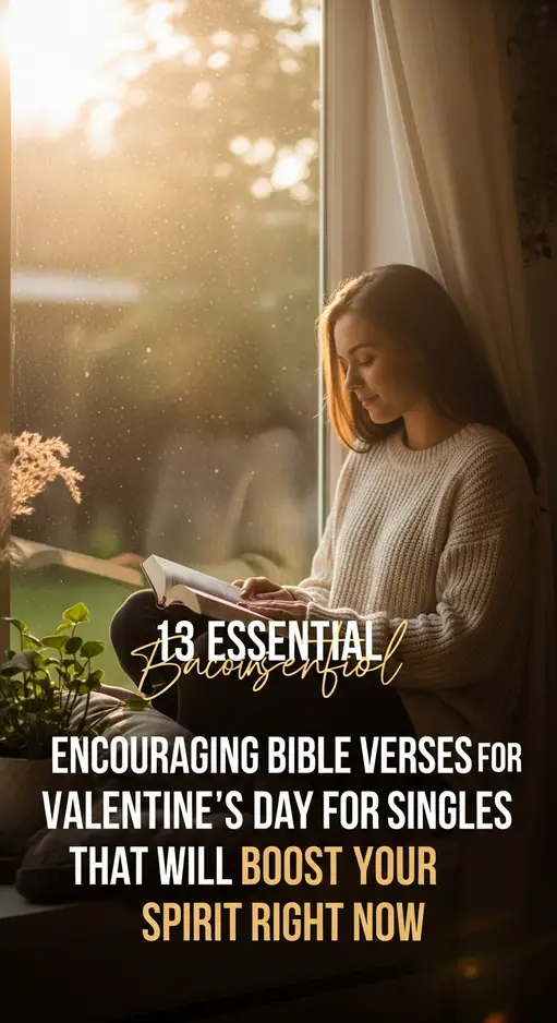 13 Essential Encouraging Bible Verses for Valentine’s Day for Singles That Will Boost Your Spirit Right Now