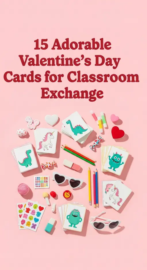 15 Adorable Valentine’s Day Cards for Classroom Exchange