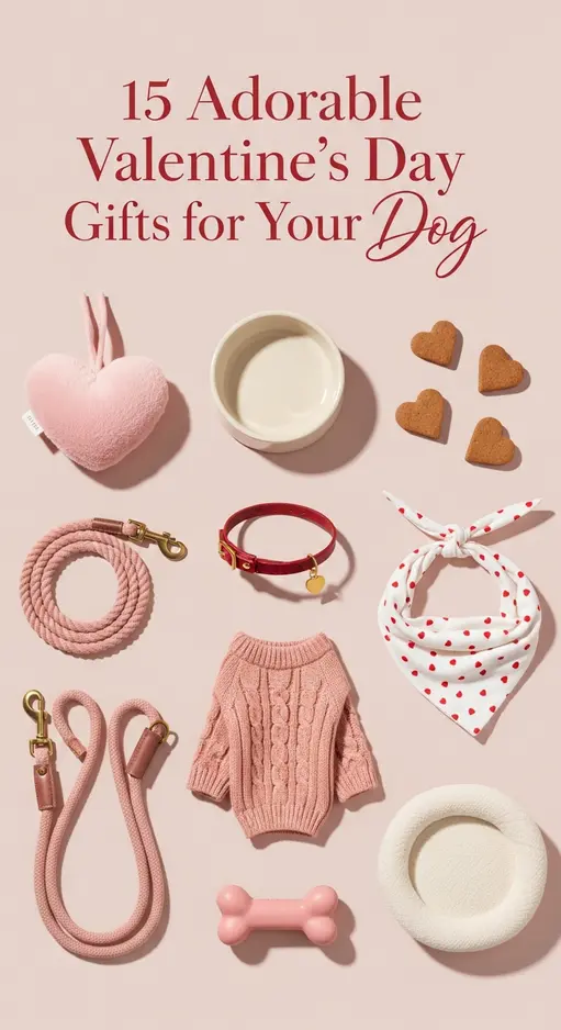 15 Adorable Valentine’s Day Gifts for Your Dog