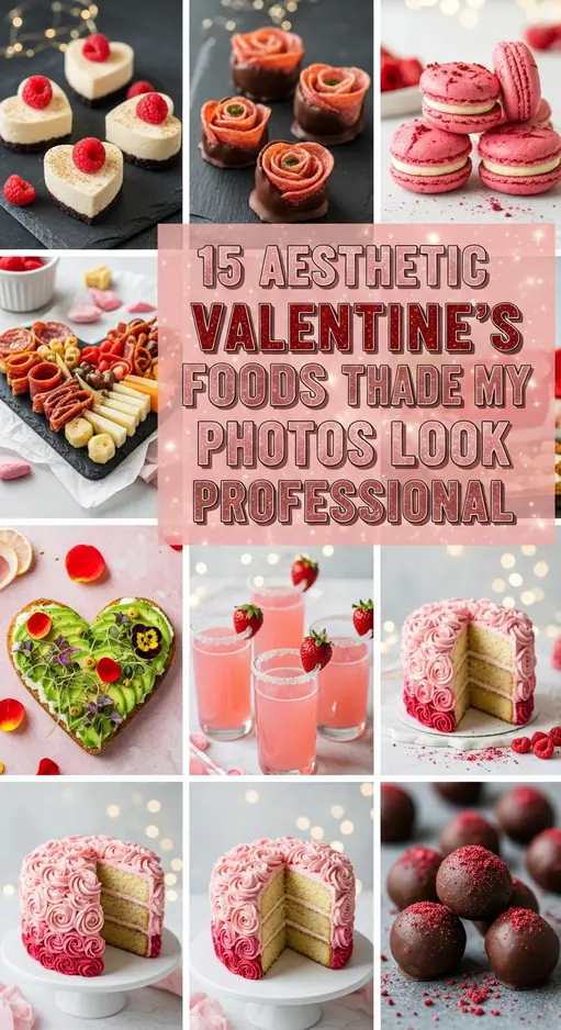 15 Aesthetic Valentine’s Foods That Made My Photos Look Professional