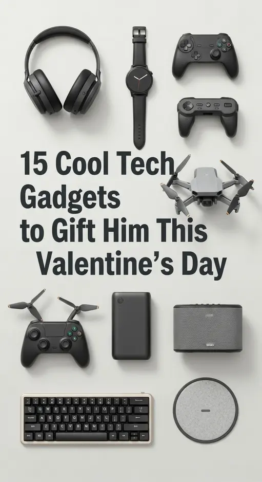 15 Cool Tech Gadgets to Gift Him This Valentine’s Day