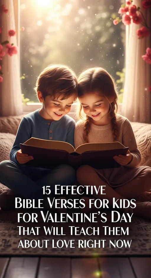 15 Effective Bible Verses for Kids for Valentine’s Day That Will Teach Them About Love Right Now