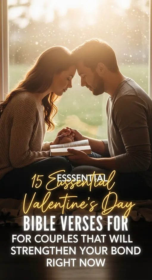 15 Essential Cute Valentine’s Day Bible Verses for Couples That Will Strengthen Your Bond Right Now