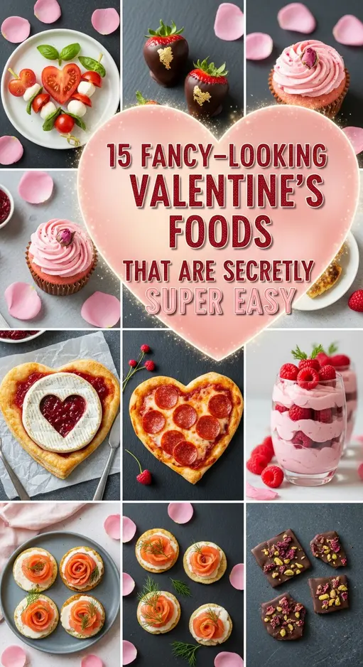 15 Fancy-Looking Valentine’s Foods That Are Secretly Super Easy