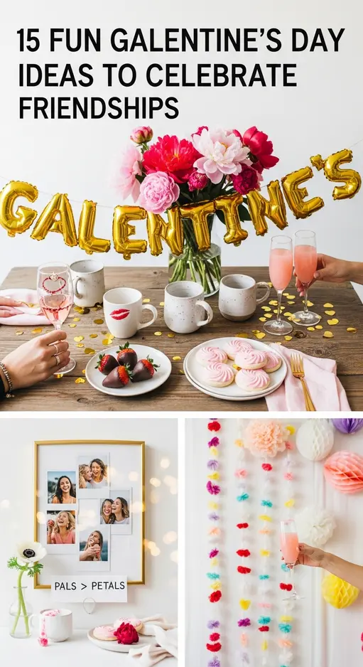 15 Fun Galentine’s Day Party Decor Ideas to Celebrate Friendships