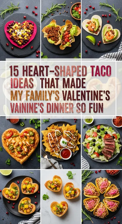 15 Heart-Shaped Taco Ideas That Made My Family’s Valentine’s Dinner So Fun