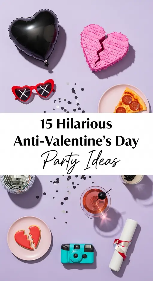 15 Hilarious Anti-Valentine’s Day Party Ideas