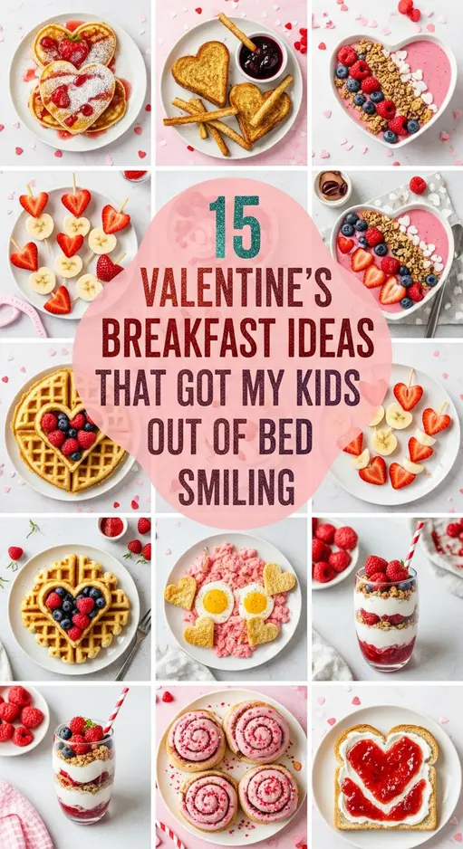 15 Valentine’s Breakfast Ideas That Got My Kids Out of Bed Smiling