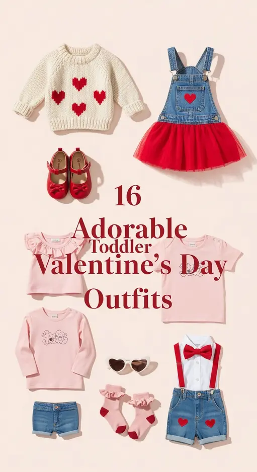 16 Adorable Toddler Valentine’s Day Outfits