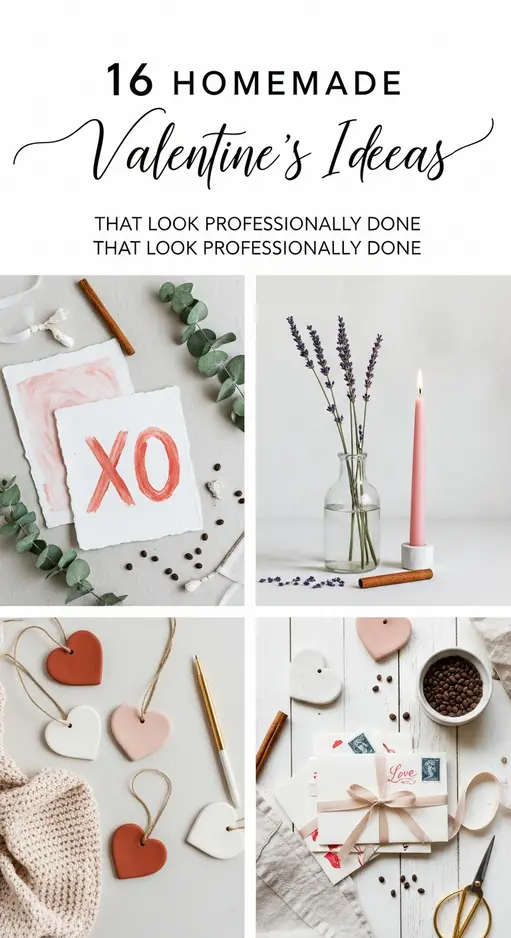 16 Homemade Valentine’s Decor Ideas That Look Professionally Done