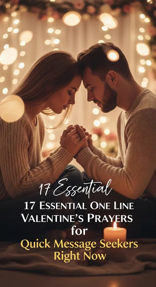 17 Essential One Line Valentine’s Prayers for Quick Message Seekers Right Now