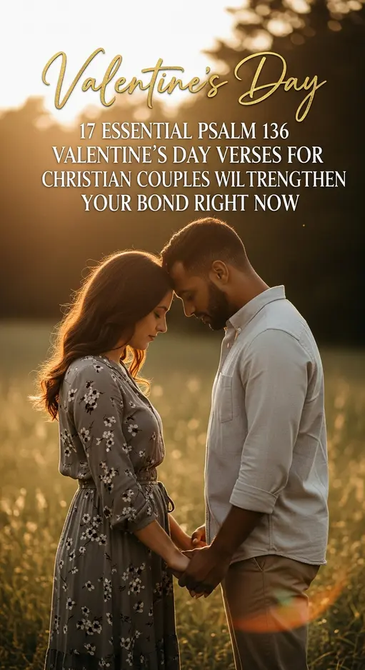 17 Essential Psalm 136 Valentine’s Day Verses for Christian Couples That Will Strengthen Your Bond Right Now