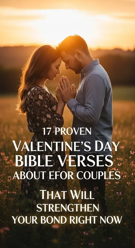 17 Proven Valentine’s Day Bible Verses About Love for Couples That Will Strengthen Your Bond Right Now
