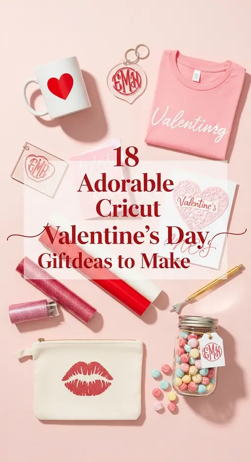 18 Adorable Cricut Valentine’s Day Gift Ideas to Make