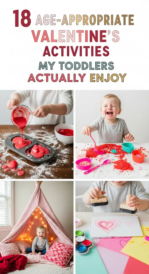 18 Age-Appropriate Valentine’s Activities My Toddlers Actually Enjoy