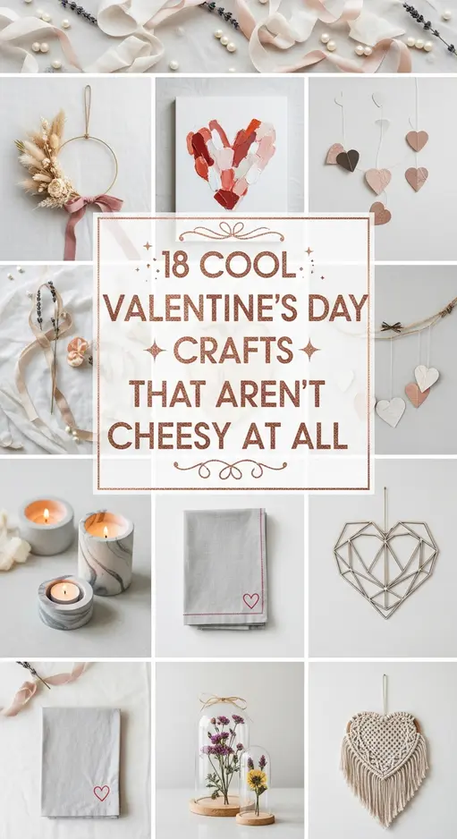 18 Cool Valentine’s Day Crafts That Aren’t Cheesy at All