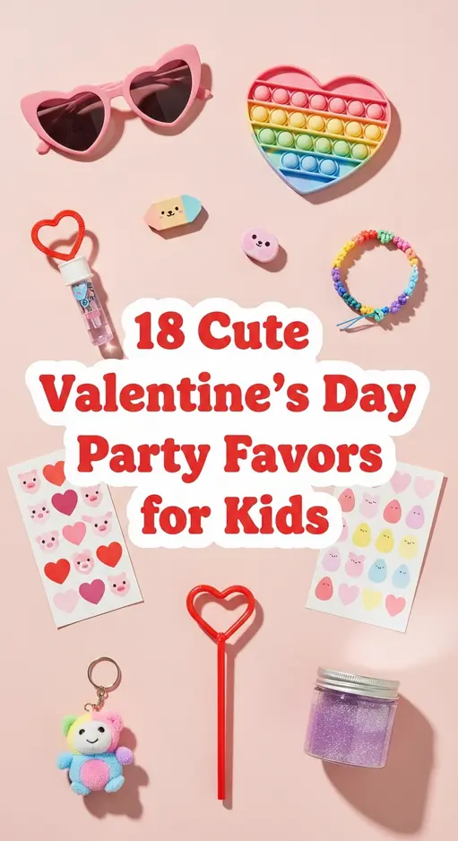 18 Cute Valentine’s Day Party Favors for Kids